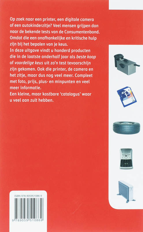 Achterkant van De 100 beste producten