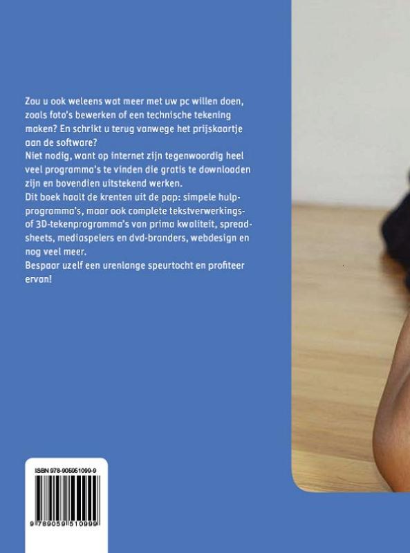 Achterkant van De leukste gratis software