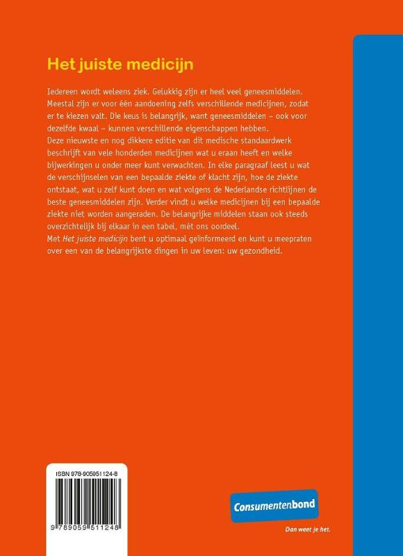 Achterkant van Het juiste medicijn