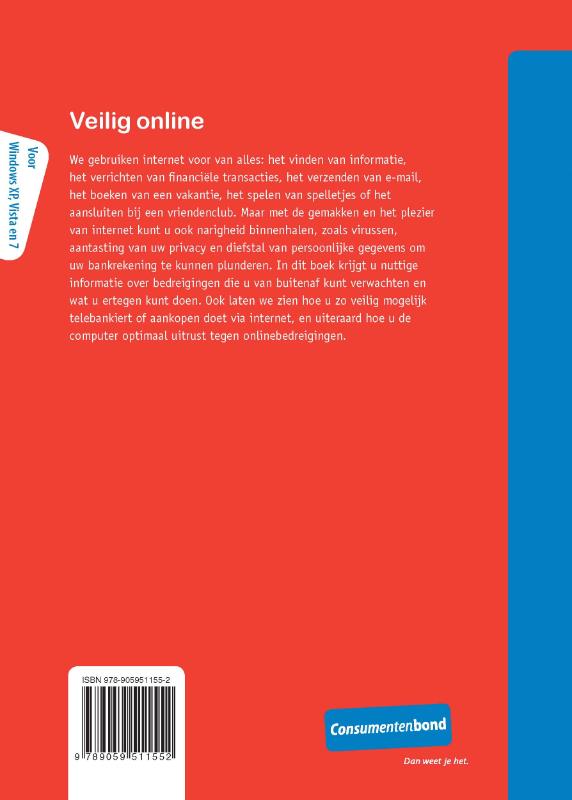 Achterkant van Veilig online
