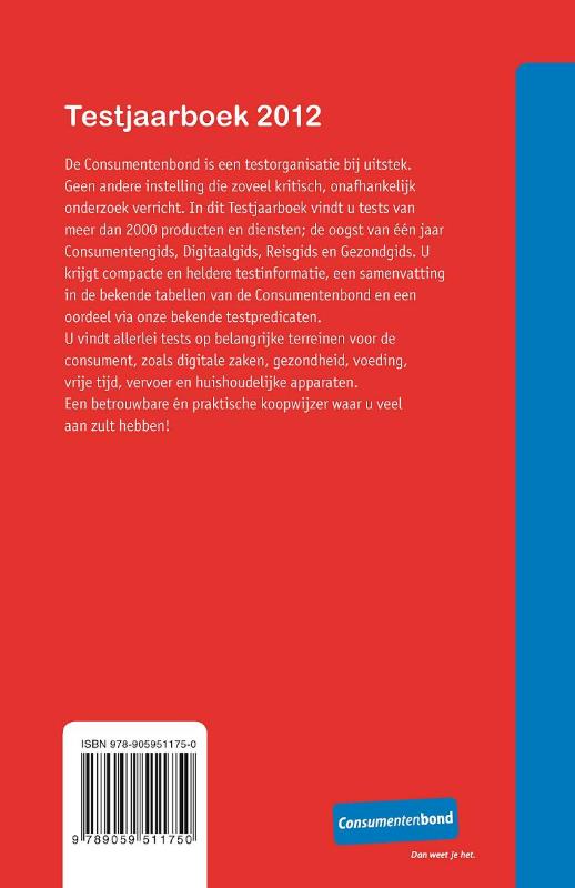 Achterkant van 2012