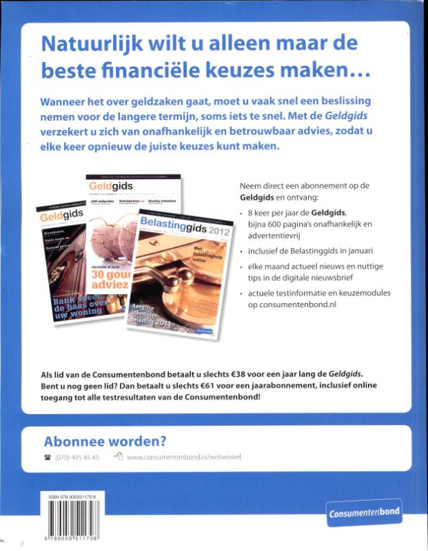 Achterkant van 2012