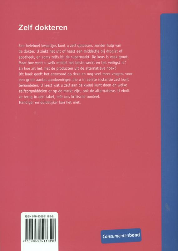 Achterkant van Zelf dokteren