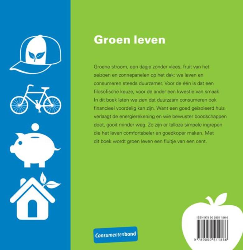 Achterkant van Duurzaam leven