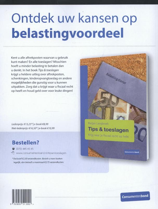 Achterkant van Geldgids 1 onafhankelijk en advertentievrij