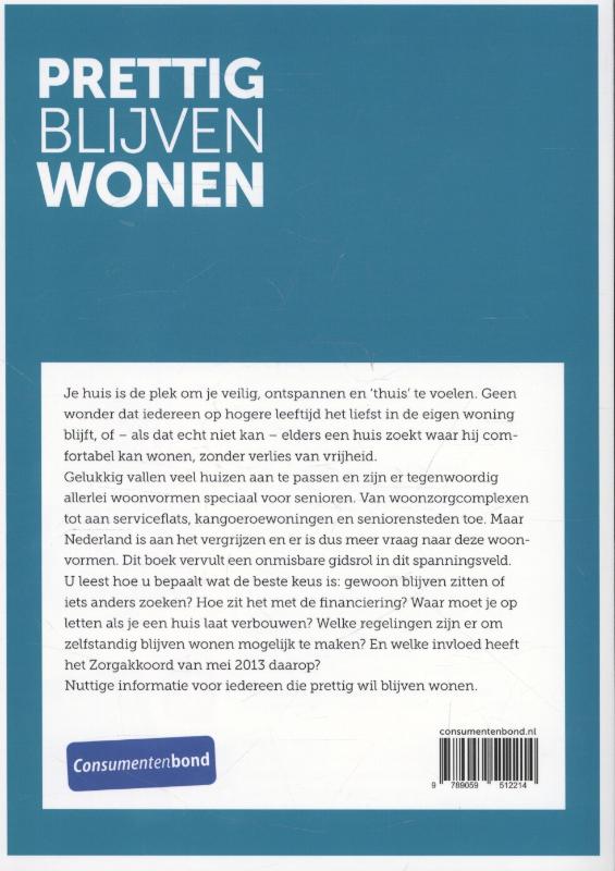 Achterkant van Prettig blijven wonen