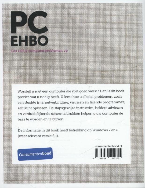 Achterkant van Pc ehbo