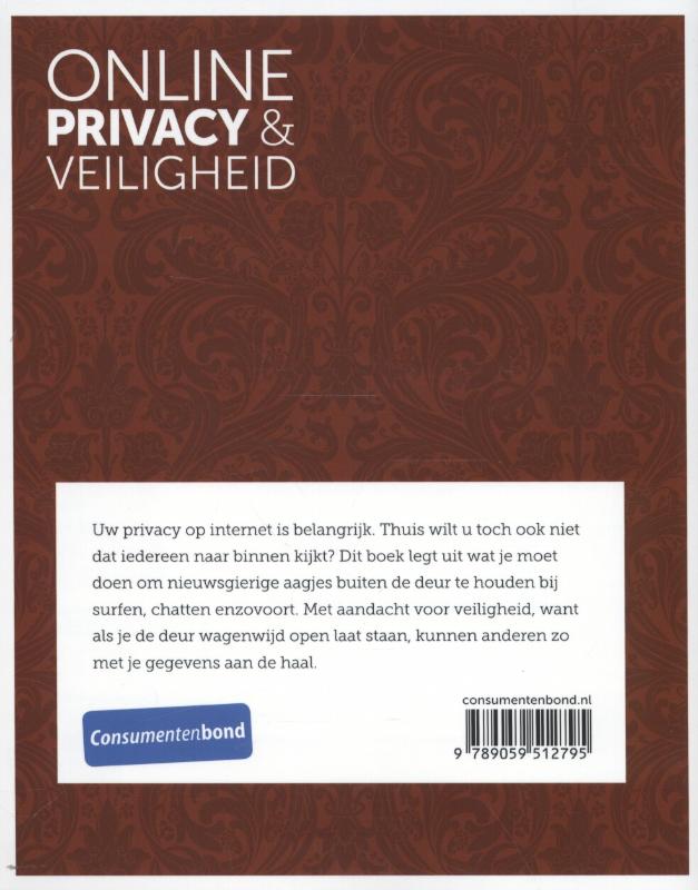 Achterkant van Online privacy en veiligheid