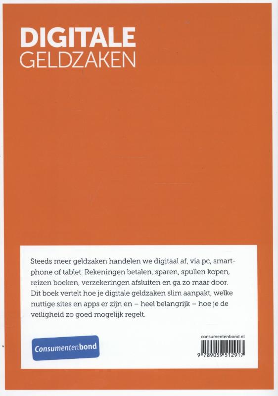 Achterkant van Digitale geldzaken
