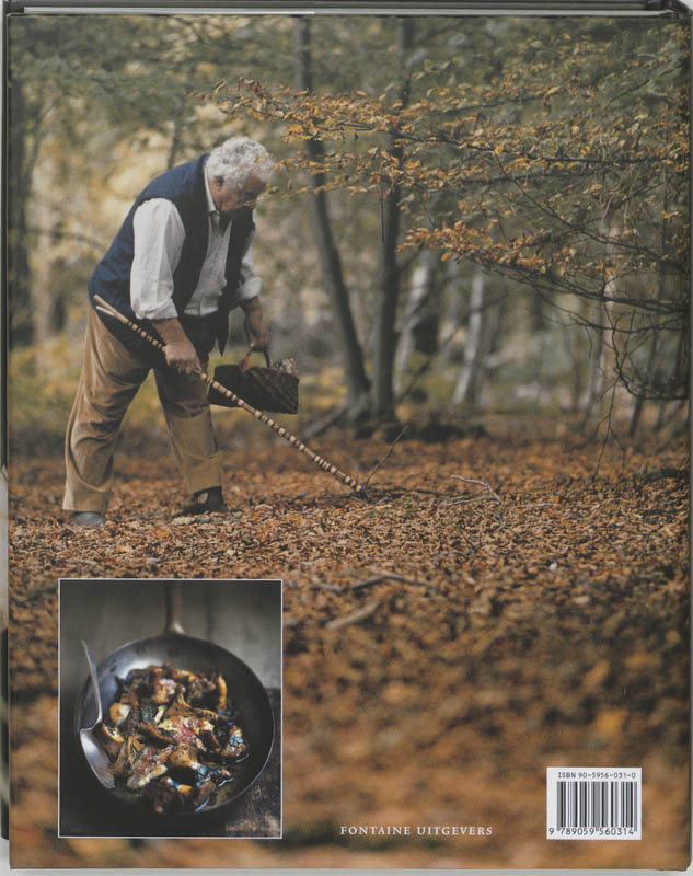 Achterkant van Paddestoelen uit de keuken van Carluccio