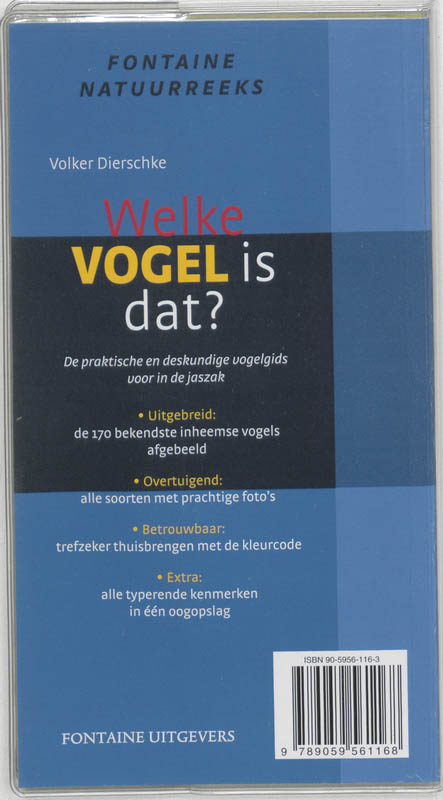 Achterkant van Welke vogel is dat?