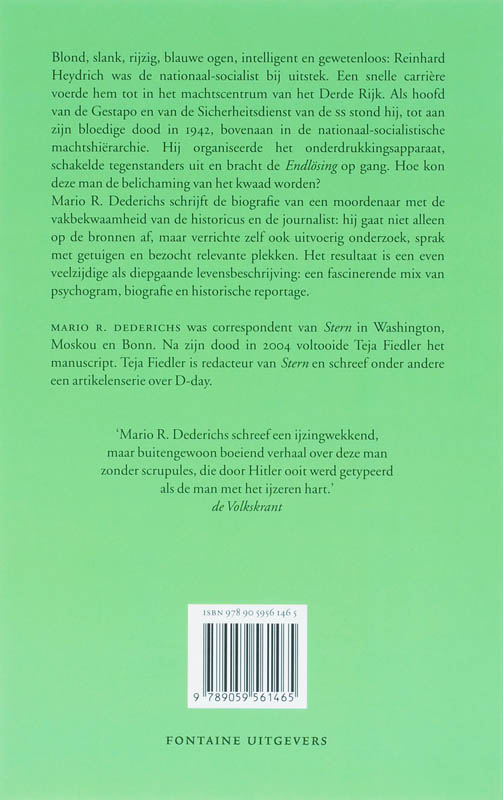 Achterkant van Heydrich
