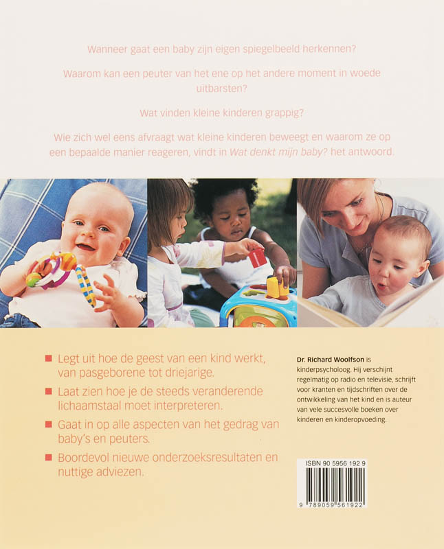 Achterkant van Wat denkt mijn baby?