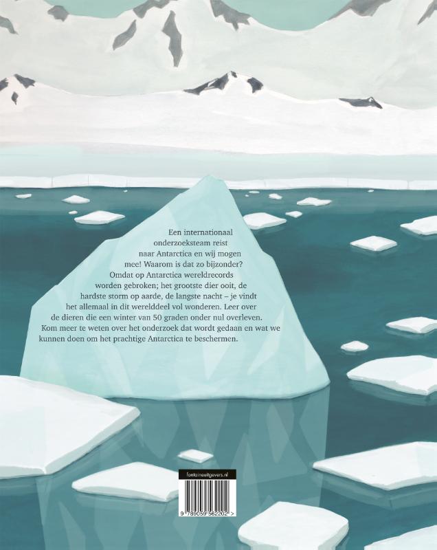 Achterkant van Antarctica