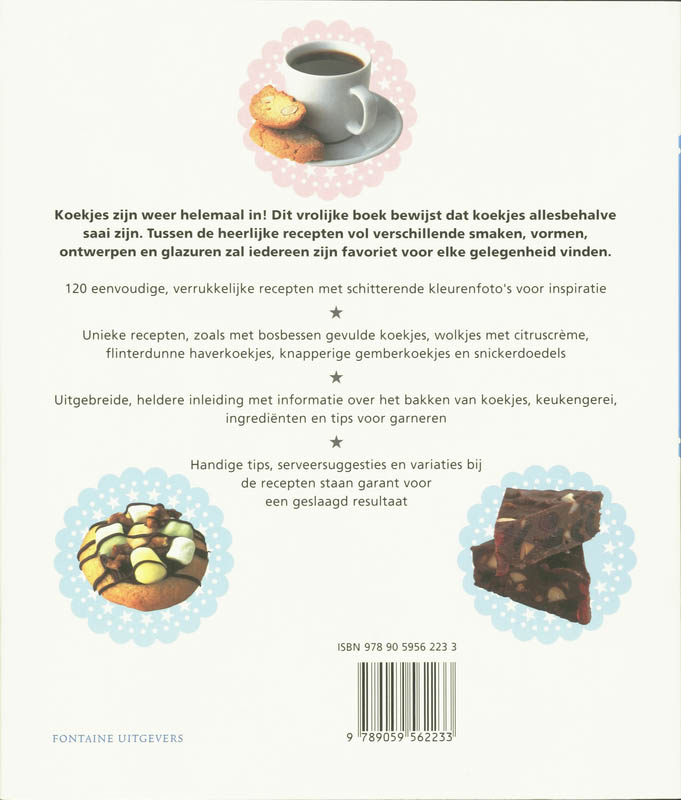 Achterkant van Koekjes parade
