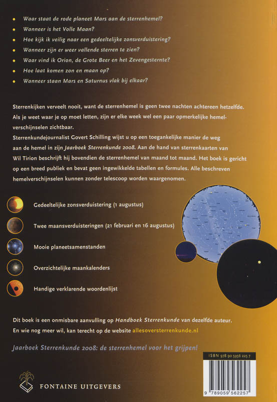 Achterkant van 2008
