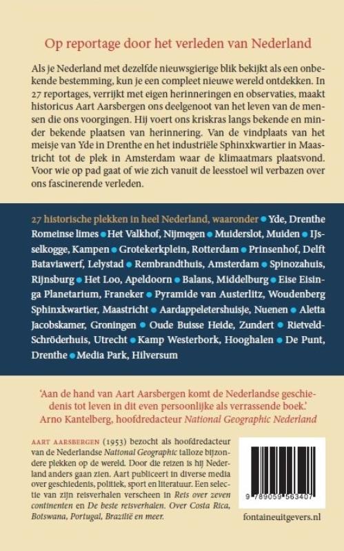 Achterkant van Geschiedenis van Nederland in 27 plekken