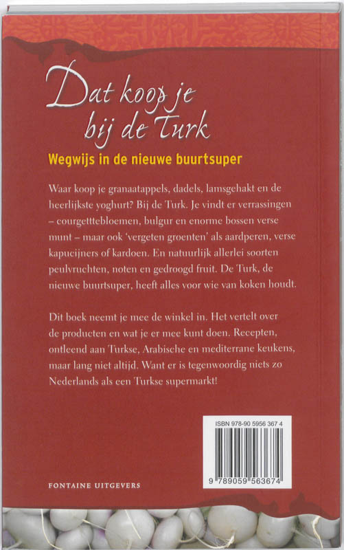 Achterkant van Dat koop je bij de Turk