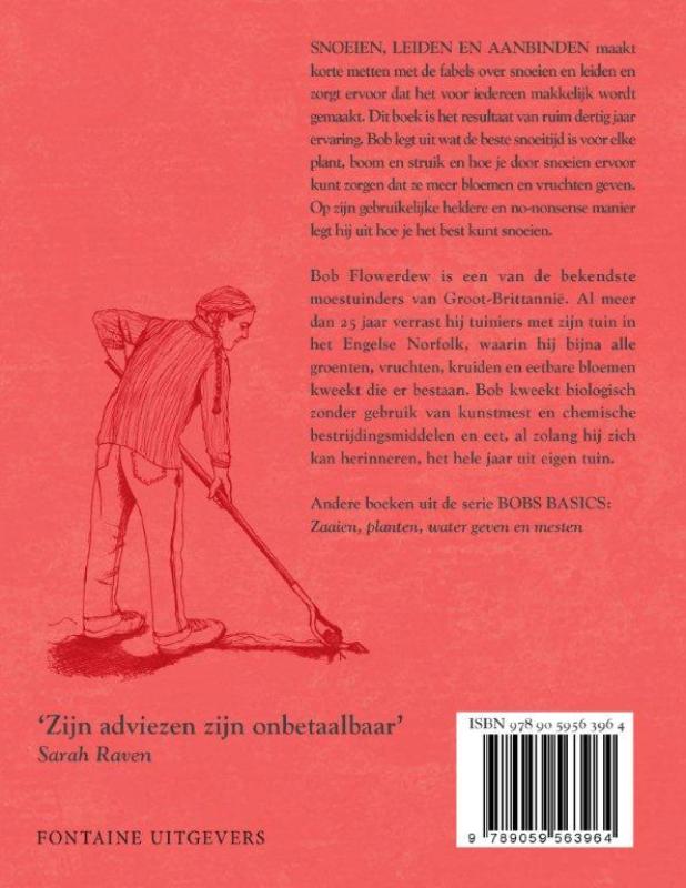 Achterkant van Snoeien, leiden en aanbinden