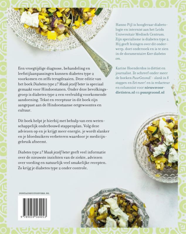 Achterkant van Diabetes type 2