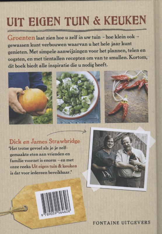 Achterkant van Groenten
