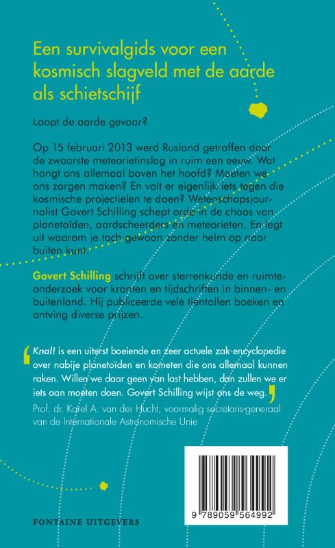 Achterkant van Knal!