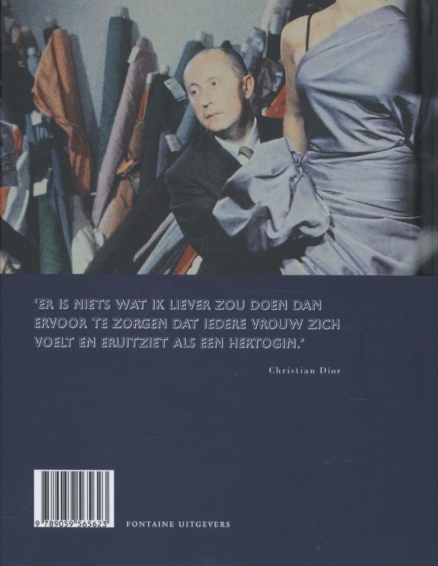 Achterkant van Vogue over Christian Dior