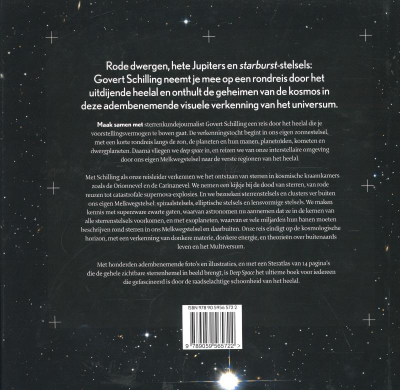 Achterkant van Deep space