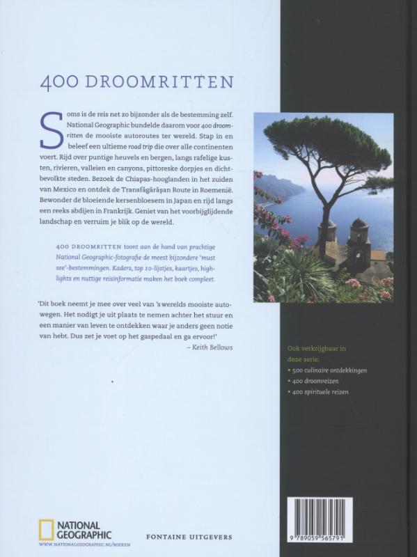 Achterkant van 400 droomritten