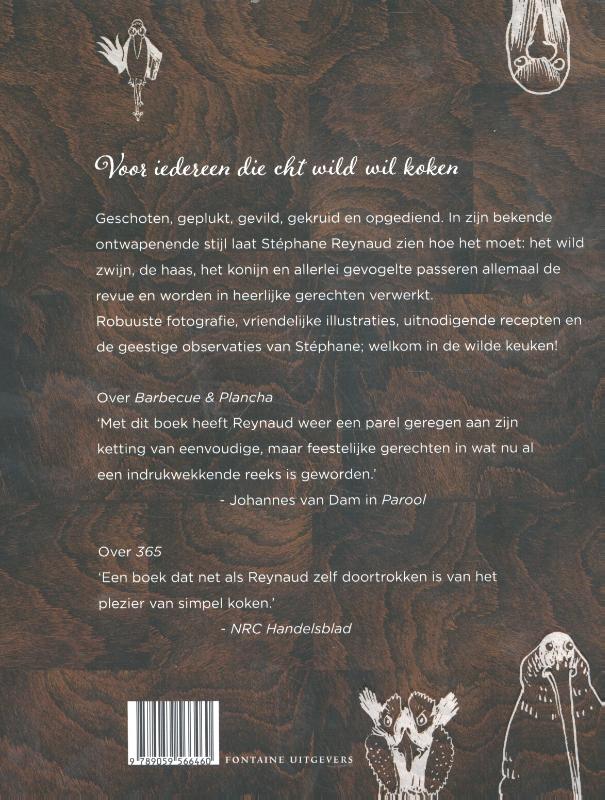 Achterkant van De wilde keuken van Stéphane Reynaud