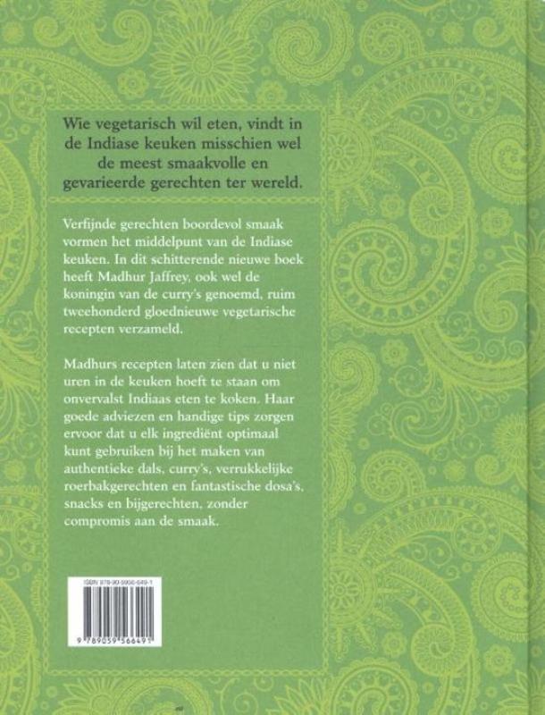 Achterkant van Easy curry Vegetarisch