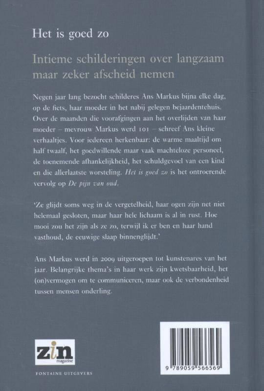 Achterkant van Het is goed zo