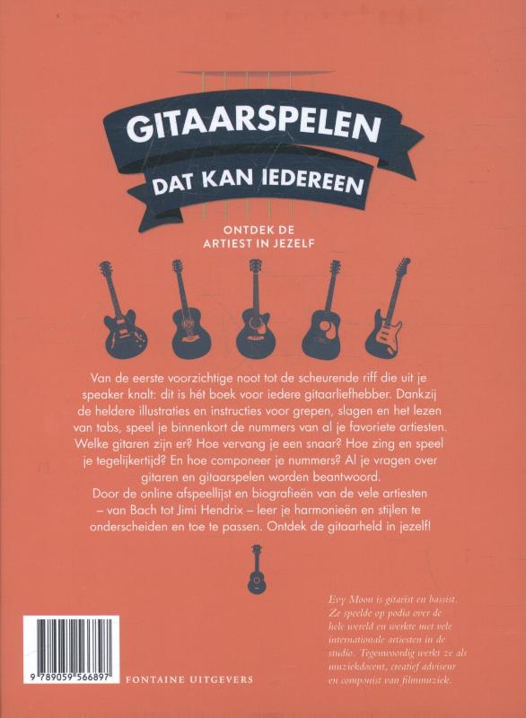 Achterkant van Gitaarspelen dat kan iedereen