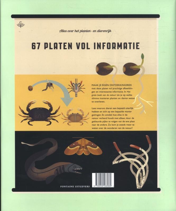 Achterkant van Het grote boek van de natuur