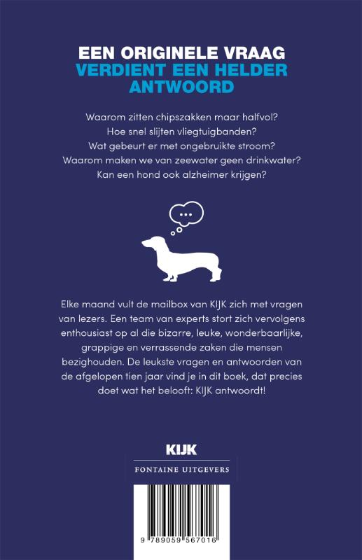 Achterkant van KIJK antwoordt