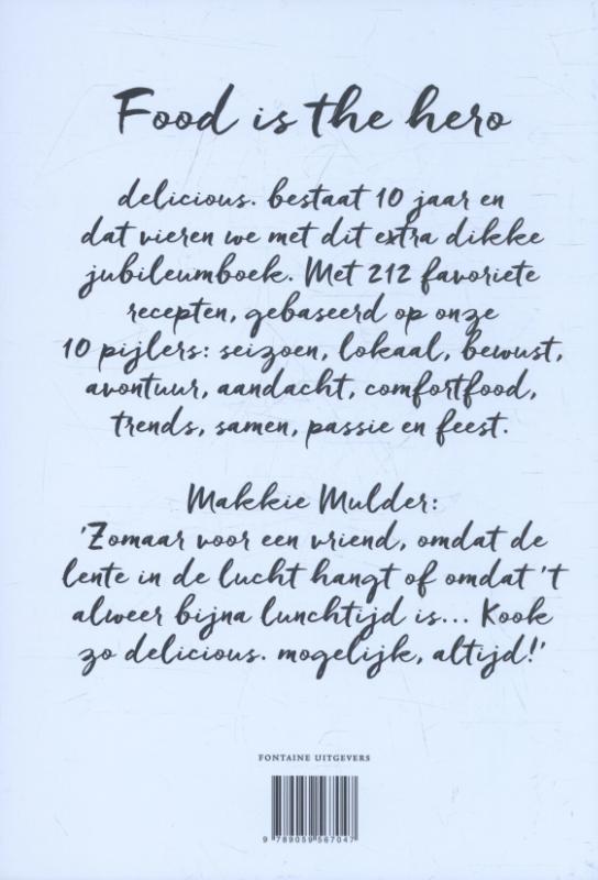 Achterkant van Het beste uit delicious