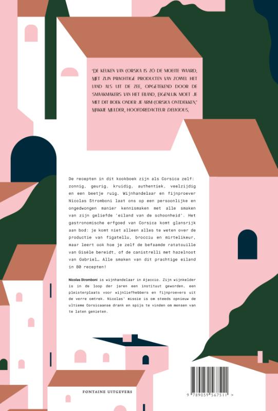 Achterkant van De keuken van Corsica