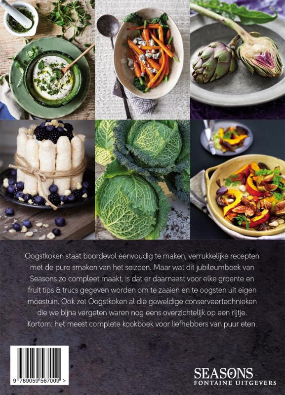 Achterkant van Oogstkoken