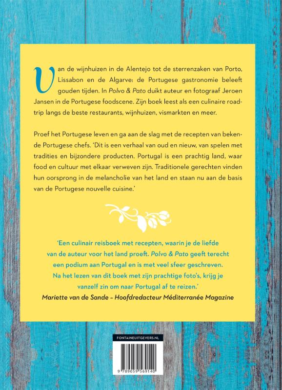 Achterkant van Polvo & Pato