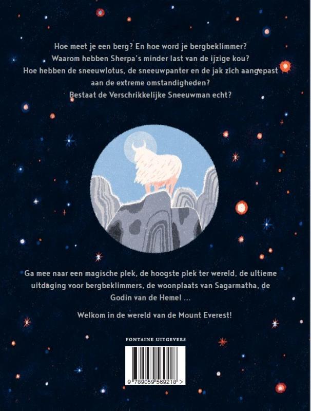 Achterkant van Everest