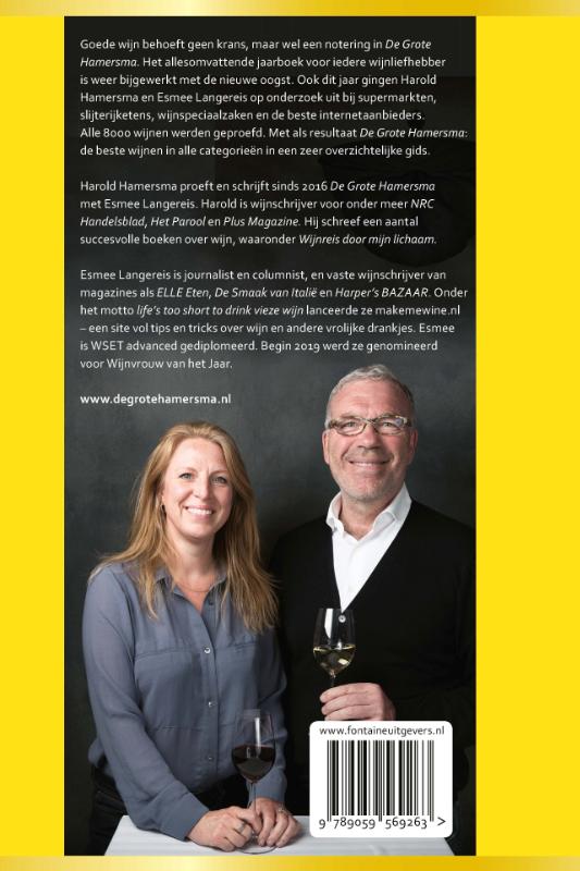 Achterkant van De grote Hamersma 2019
