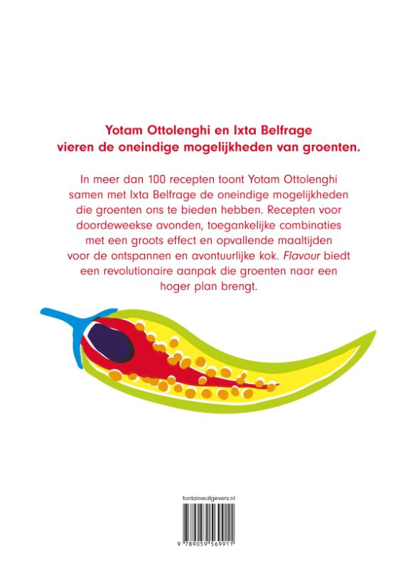 Achterkant van Flavour