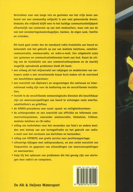 Achterkant van Communicatie voor jachten