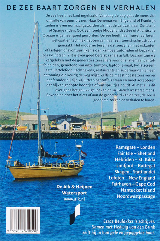 Achterkant van De zee baart zorgen en verhalen
