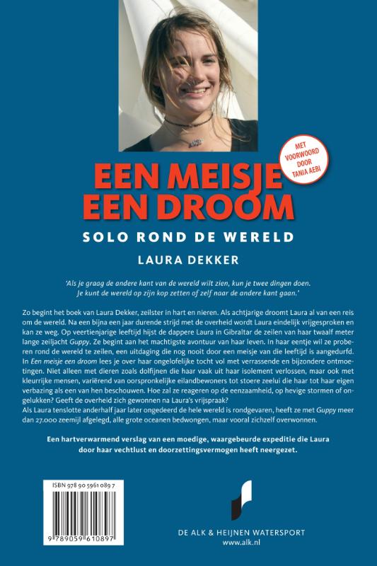 Achterkant van Een meisje, een droom