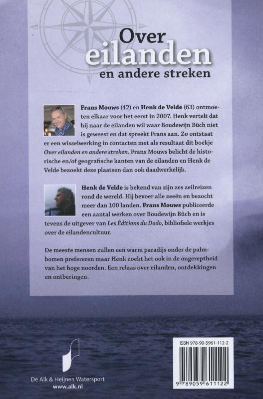Achterkant van Over eilanden en andere streken