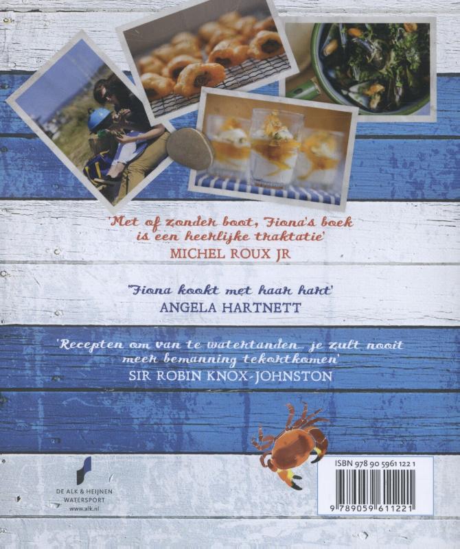 Achterkant van Het kombuis kookboek