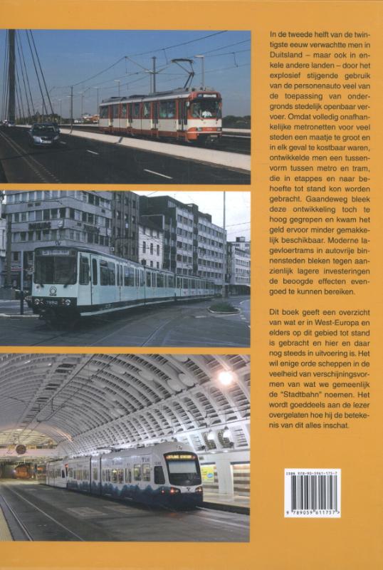 Achterkant van Metrotrams