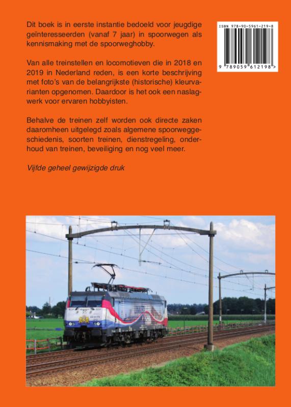 Achterkant van Mijn eerste echte treinenboek
