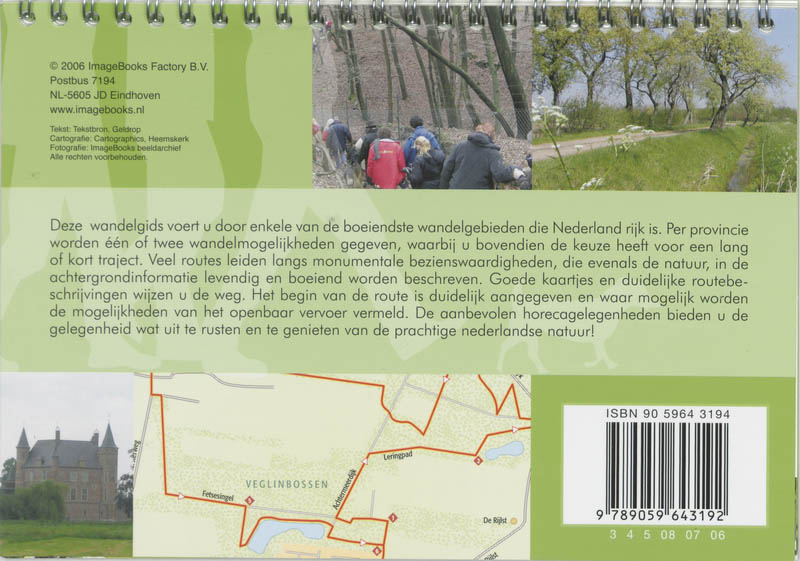 Achterkant van Natuurwandelingen